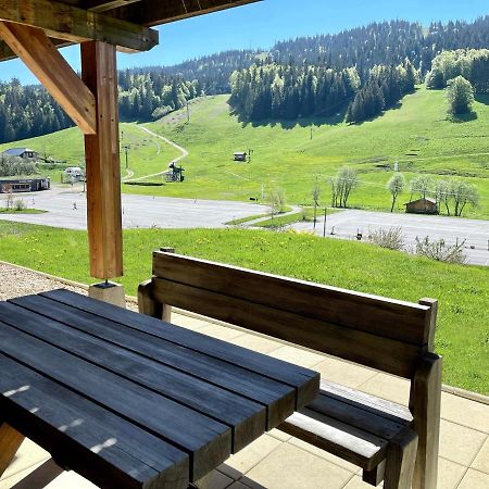 Gite Avec Terrasse Et Belle Vue - Chaletnelda Com Lamoura Zewnętrze zdjęcie