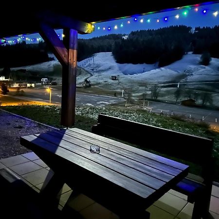 Gite Avec Terrasse Et Belle Vue - Chaletnelda Com Lamoura Zewnętrze zdjęcie