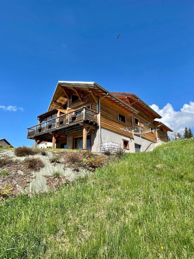 Gite Avec Terrasse Et Belle Vue - Chaletnelda Com Lamoura Zewnętrze zdjęcie