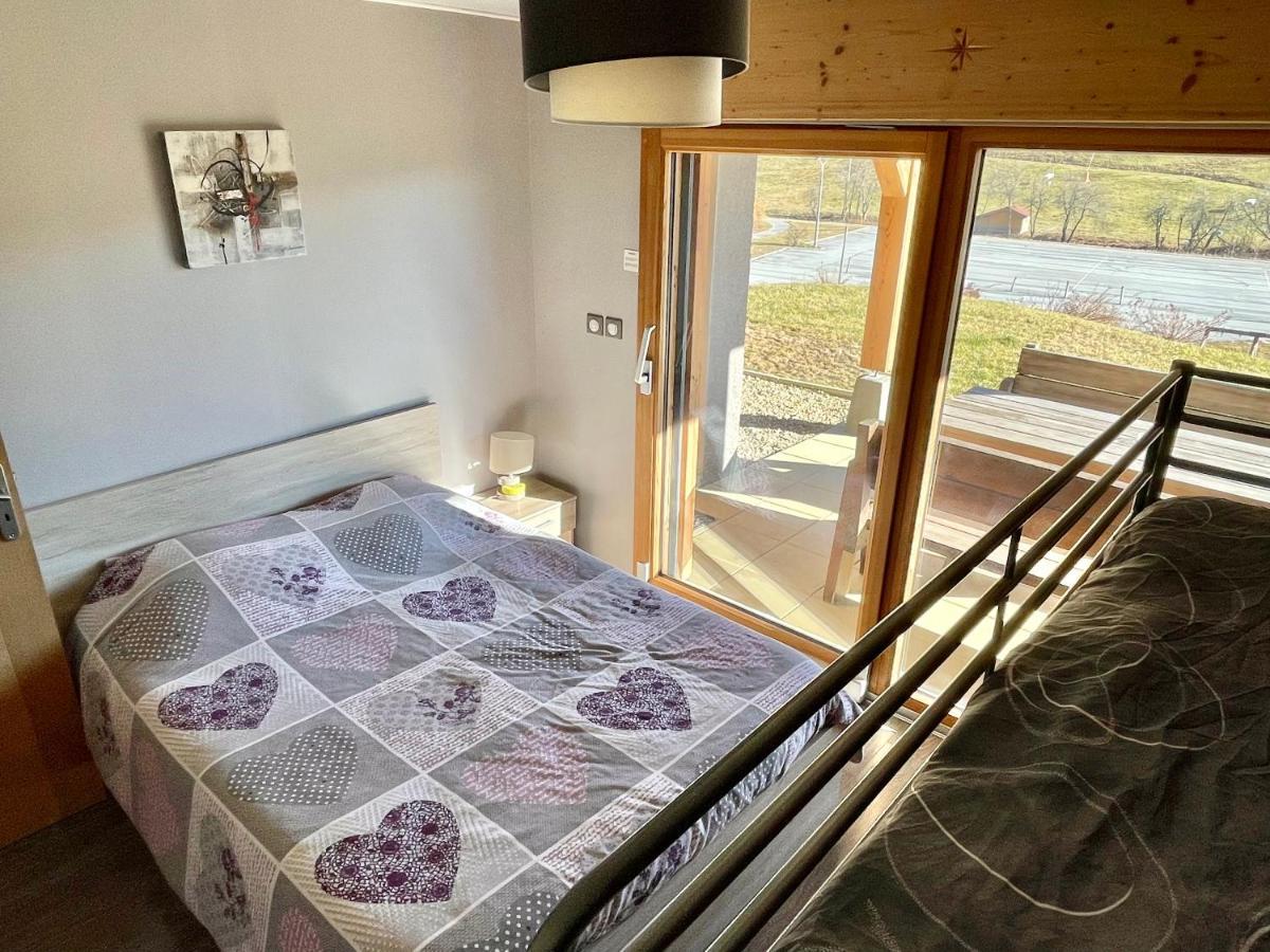 Gite Avec Terrasse Et Belle Vue - Chaletnelda Com Lamoura Zewnętrze zdjęcie