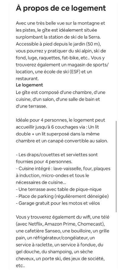 Gite Avec Terrasse Et Belle Vue - Chaletnelda Com Lamoura Zewnętrze zdjęcie